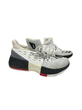 Adidas D Lillard 3 Rip City 2017 BB8268 White Basketball Shoe Men's 5.5
